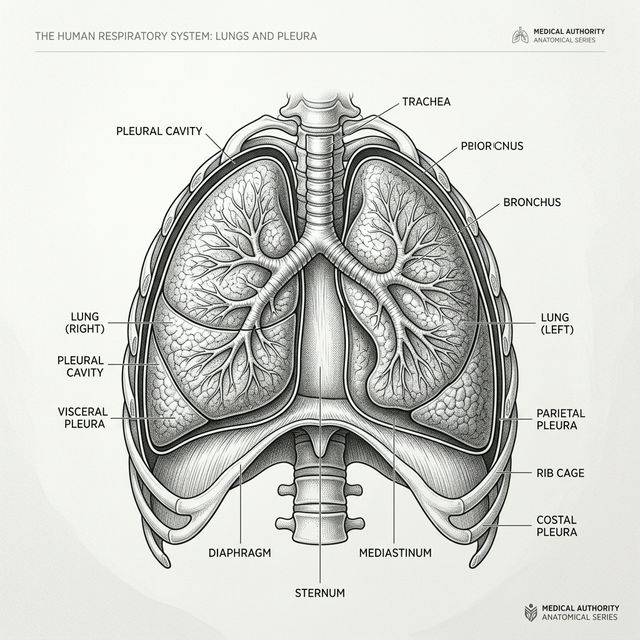Clinical overview of human lungs and pleura
